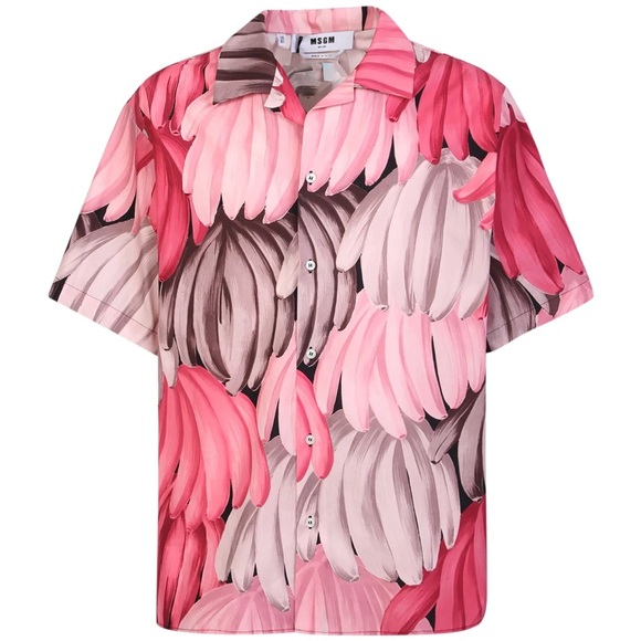 MSGM Men's Multicolor Button Down Shirt sz US Large